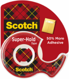 Scotch® Super-Hold Tape, 198-ESF, 3/4 in x 650 in (19 mm x 16.5 m)