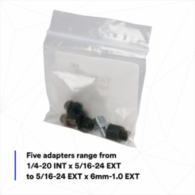 3M™ Clean Sanding Disc Pad Kit 20427, 3 in, 5 Kits/Case