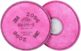 3M™ Particulate Filter 2096, P100, with Nuisance Level Acid Gas Relief 100 EA/Case