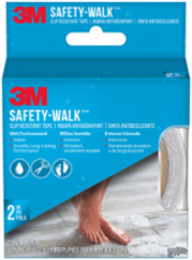 3M™ Safety-Walk™ Slip Resistant Tape, 220C-R2X180. 2 in X 15 ft, Clear