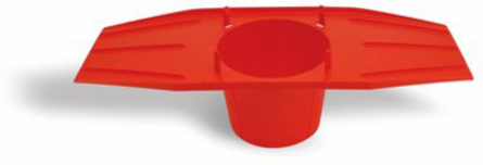 Fire Barrier Cast-In Device Metal Deck Adaptor, 2 Inch, 3 Hour Fire Rating