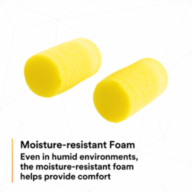 3M™ E-A-R™ Classic™ Plus Earplugs 310-1101, Uncorded, Pillow Pack, 2000 Pair/Case