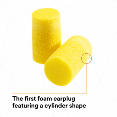 3M™ E-A-R™ Classic™ Plus Earplugs 310-1101, Uncorded, Pillow Pack, 2000 Pair/Case