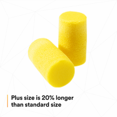 3M™ E-A-R™ Classic™ Plus Earplugs 310-1101, Uncorded, Pillow Pack, 2000 Pair/Case