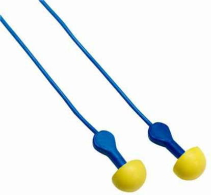 3M E-A-R EXPRESS Pod Plugs Earplugs 311-1127, Metal Detectable, Corded, Pillow Pack, 400 Pair/Case
