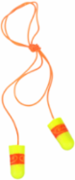 3M™ E-A-Rsoft™ SuperFit™ Earplugs 311-1254, Corded, Poly Bag, Regular Size, 2000 Pair/Case