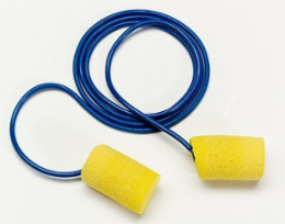 3M E-A-R Classic Earplugs 311-4101, Metal Detectable, Poly Bag, 2000 Pair/Case