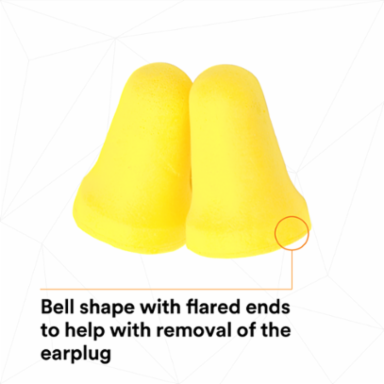 3M™ E-A-R™ E-Z-Fit™ Earplugs 312-1208, Uncorded, PolyBag, 2000 Pair/Case