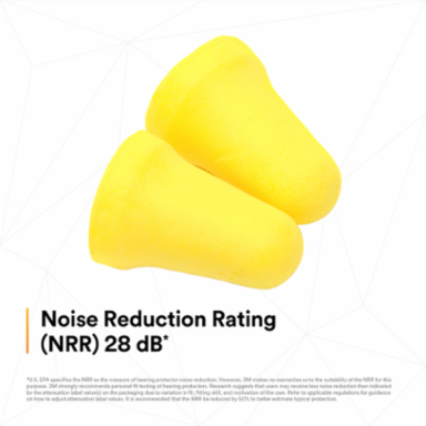 3M™ E-A-R™ E-Z-Fit™ Earplugs 312-1208, Uncorded, PolyBag, 2000 Pair/Case
