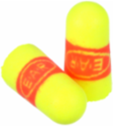 3M™ E-A-Rsoft™ SuperFit™ Earplugs 312-1256, Uncorded, Poly Bag, Regular Size, 2000 Pair/Case