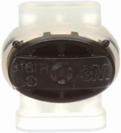 3M SCOTCHLOK ELECTRICAL INSULATION DISPLACEMENT CONNECTOR, 557, BLACK, PIGTAIL, 22-16 AWG