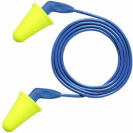 3M E-A-R Push-Ins SofTouch Earplugs 318-4001, Corded, Poly Bag, 2000 Pair/Case