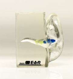 E-A-R Clear Ear Silicone Hearing Protection Training Tool