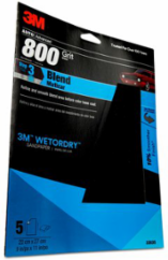 3M Wetordry Sandpaper, 32035, 800 Grit, 9 inch x 11 inch