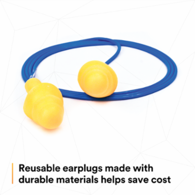 3M™ E-A-R™ UltraFit™ Earplugs 340-4002, Corded, Carrying Case, 200 Pair/Case