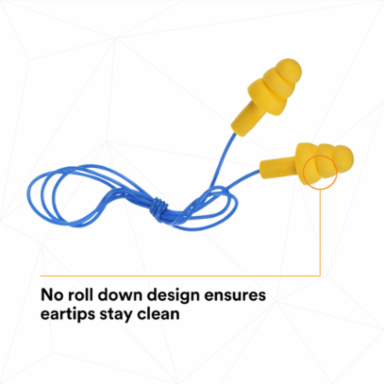 3M™ E-A-R™ UltraFit™ Earplugs 340-4002, Corded, Carrying Case, 200 Pair/Case