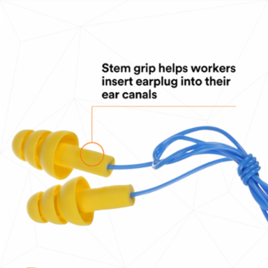 3M™ E-A-R™ UltraFit™ Earplugs 340-4002, Corded, Carrying Case, 200 Pair/Case