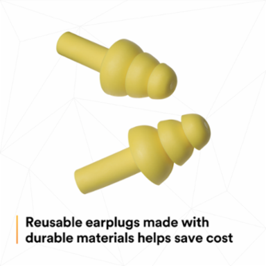3M™ E-A-R™ UltraFit™ Earplugs 340-4003, Uncorded, Poly Bag, 400 Pair/Case
