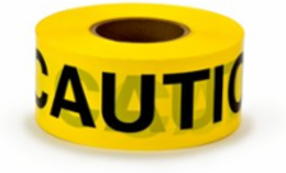 Scotch Buried Barricade Tape – 3 Inch Width, 1000 Linear Foot Length, Orange