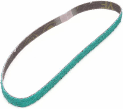 3M™ Green Corps™ Abrasive File Belt 36518, 80 Grit, 1/2 in x 18 in (12.7 mm x 457.2 mm), 20 Belts/Carton, 5 Cartons/Case