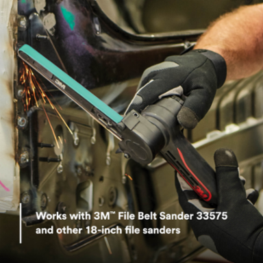 3M™ Green Corps™ Abrasive File Belt 36518, 80 Grit, 1/2 in x 18 in (12.7 mm x 457.2 mm), 20 Belts/Carton, 5 Cartons/Case