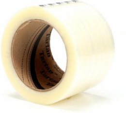 Tartan Box Sealing Tape, 72 mm x 100 m, 1.6 mil, Biaxially Oriented Polypropylene