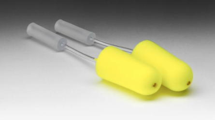 3M™ E-A-Rsoft™ Yellow Neons™ Probed Test Plugs 393-2000-50, 50 EA/Case