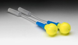 E-A-R Push-Ins Probed Test Earplugs, One Size Fits Most, 50 Pair/Case