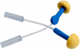 E-A-R EXPRESS Probed Test Ear Plugs, One Size Fits Most, 50 Pair/Case