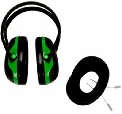 3M PELTOR Earmuffs X1/X2 Probed Test Cushions 393-3001-2, 2 EA/Case