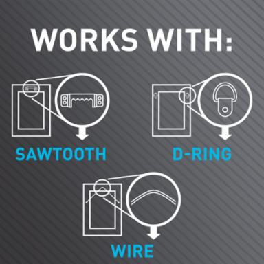 3M CLAW™ Drywall Picture Hanger 15 lb with Temporary Spot Marker 3PH15M-1EF, 1 hanger, 1 marker