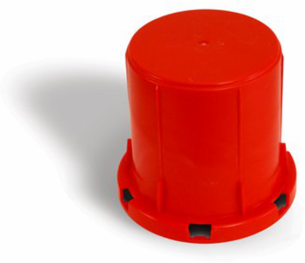 Fire Barrier Cast-In Device Height Adaptor, 4 Inch, 3 Hour Fire Rating, Snap-On Design