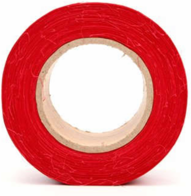 Scotch Repulpable Barricade Tape 3 Inch x 150 ft, DANGER, 10 mil, 8 Rolls