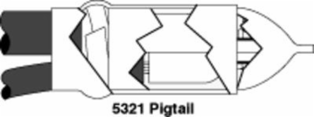 Motor Lead Pigtail Splice Kit, 5/8 kV, 2 AWG-250 kcmil, 0.53-0.88 Inch O.D.