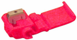 Scotchlok IDC Pigtail Connector, 22-16 AWG, Moisture Resistant, Red, 600V Rated, 500 Per Carton