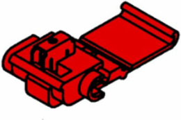 Scotchlok IDC Connector, Run and Tap, 22-16 AWG, Red, Flame Retardant, 600 V