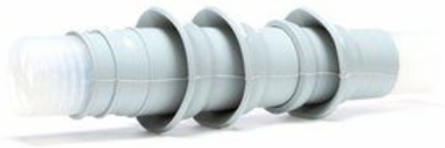 Cold Shrink QT-II Outdoor Termination Kit, 5-15 kV, 0.64-1.12 Inch O.D., 4 Skirts