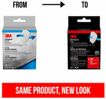 3M™ Performance P95 Particulate Filters 5P71P6-DC, 6 eaches/pack, 6 packs/case