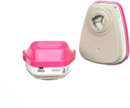 3M™ Acid Gas Cartridge/Filter 60922, P100 60 EA/Case