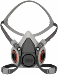 3M™ Half Facepiece Reusable Respirator 6100/07024(AAD), Small, 24 ea/Case