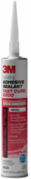 3M Marine Adhesive Sealant 5200 Fast Cure White, PN06520, 1/10 Gallon Cartridge, 12 per case