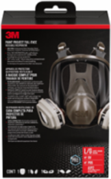 3M™ Full Face Reusable Paint Project Respirator OV/P95, 69P71P1-DC, Large, 1 each/pack, 2 packs/case