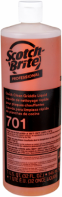 Scotch-Brite™ Quick Clean Griddle Liquid 701, 1 Quart, 4/Case