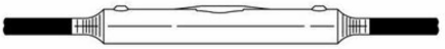 Scotchcast Inline Splice Kit, 1 kV, 0.50 - 1.00 Inch O.D., 10 per case