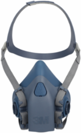 3M™ Half Facepiece Reusable Respirator 7502/37082(AAD), Medium, 10 ea/Case
