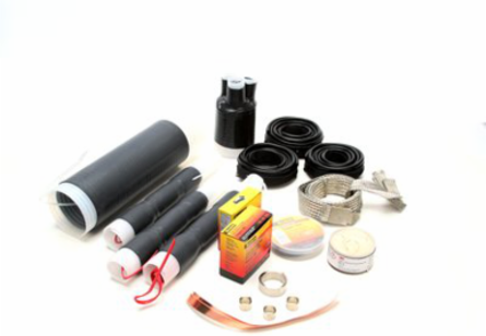 Cold Shrink QT-III 3-Conductor Cable Termination Kit, 8.7 kV, 0.50-0.70 Inch O.D.