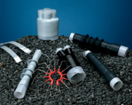 Cold Shrink QT-III Termination Kit, 15 kV, 0.64-1.08 Inch Cable O.D., 3 Terminations