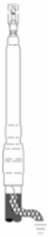Cold Shrink QT-III Silicone Rubber Termination Kit, 0.83-1.53 Inch O.D., 5-8 kV