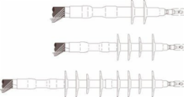 Cold Shrink Termination Kit, 15 kV, 0.69-1.22 Inch O.D., 1 Conductor, Outdoor