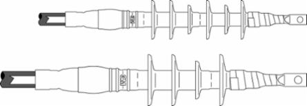 3M™ Cold Shrink QT-II Outdoor Termination Kit 7655-S-HSG-4-40172